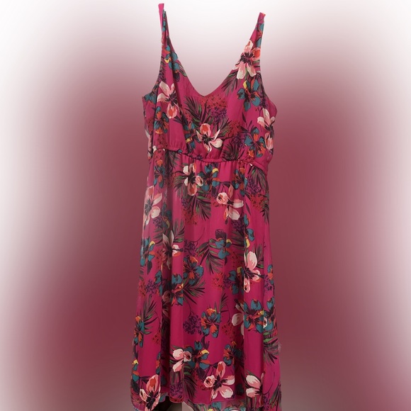 Old Navy Dresses & Skirts - Old Navy, sleeveless, midi, lightweight‎ Barbie, pink dress, size medium